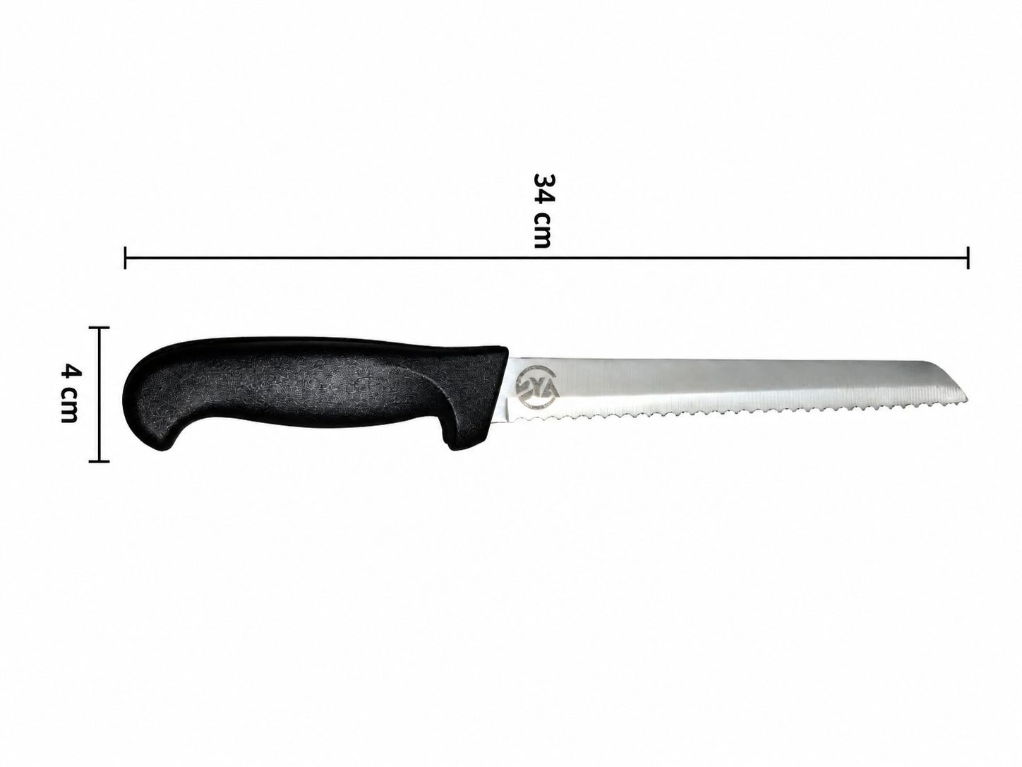 Serrated knife - Black - Image 2
