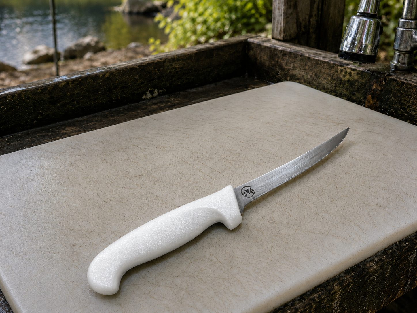 Filleting knife - White