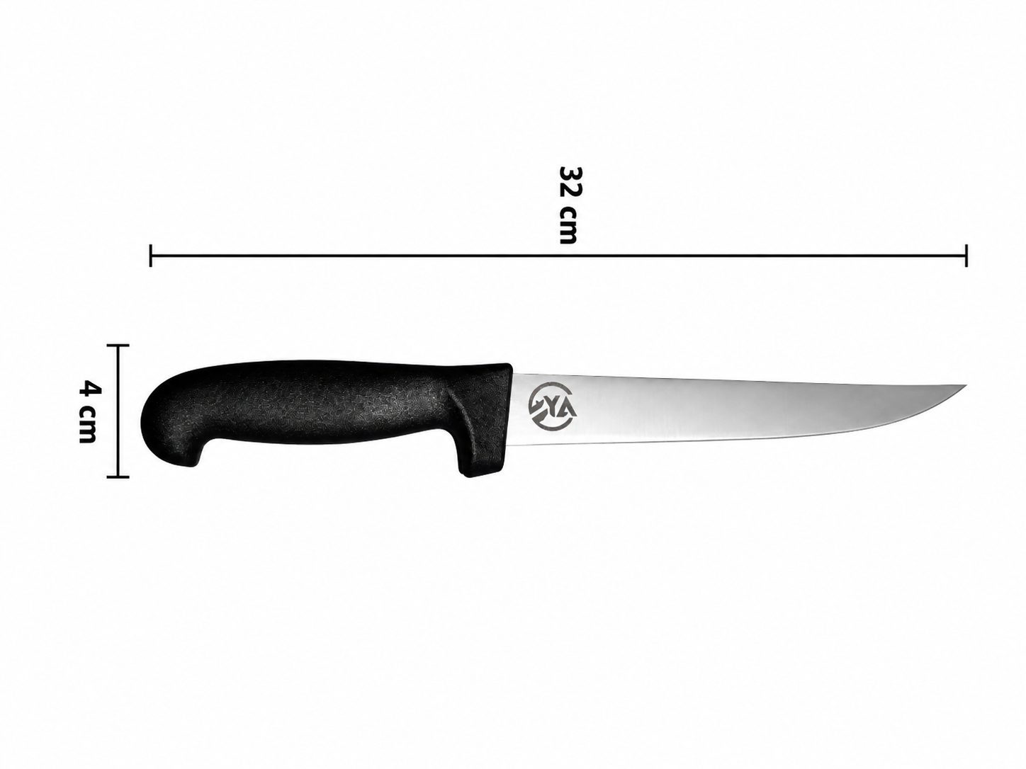 Large boning knife - Black - Image 2