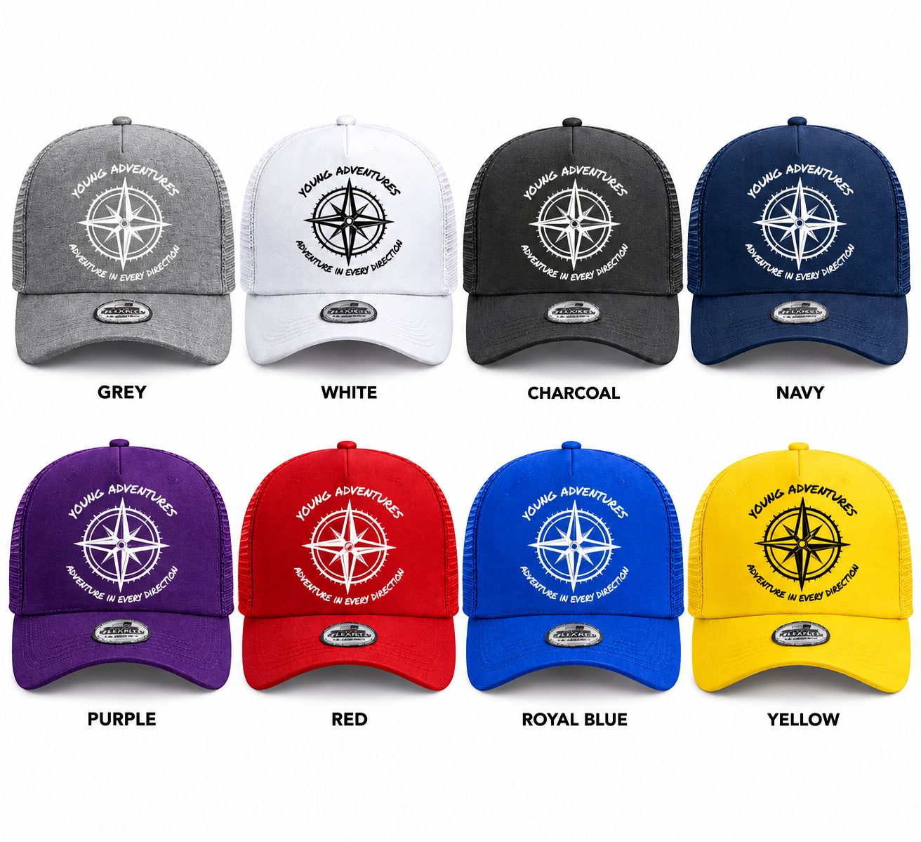 Adventure Compass Trucker Cap (9 Options) - Image 2